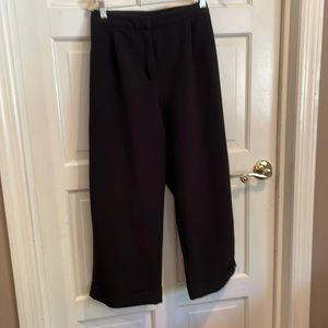 Halogen size 16 black dress Capri pant with bottom cuff